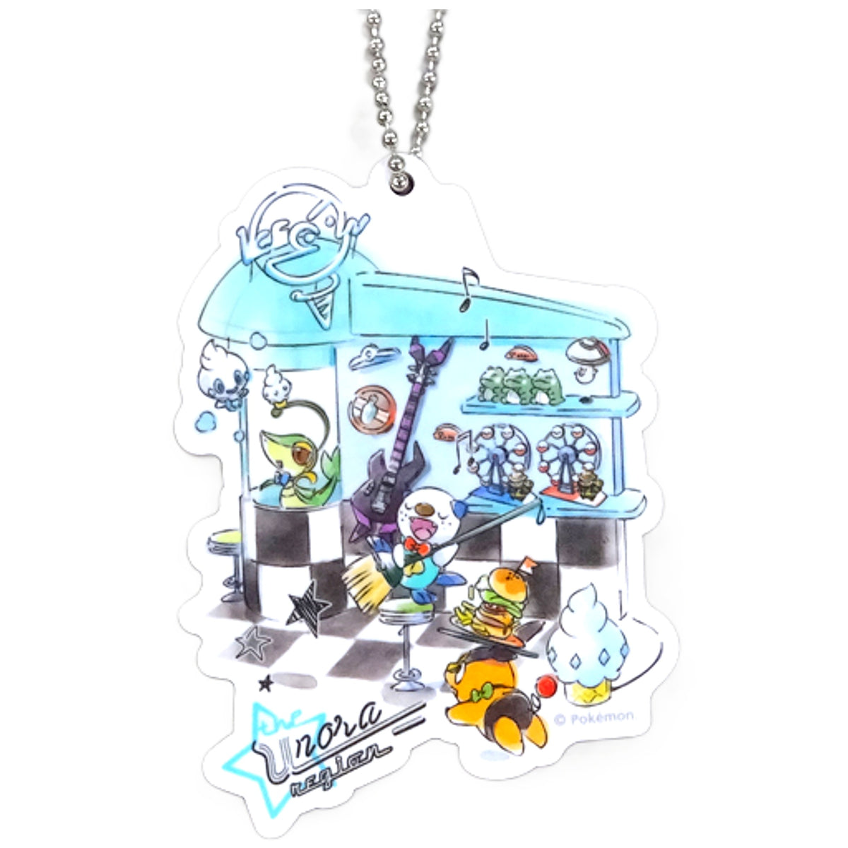 Unova Region Pokemon World Market Acrylic Charm Collection [USED]