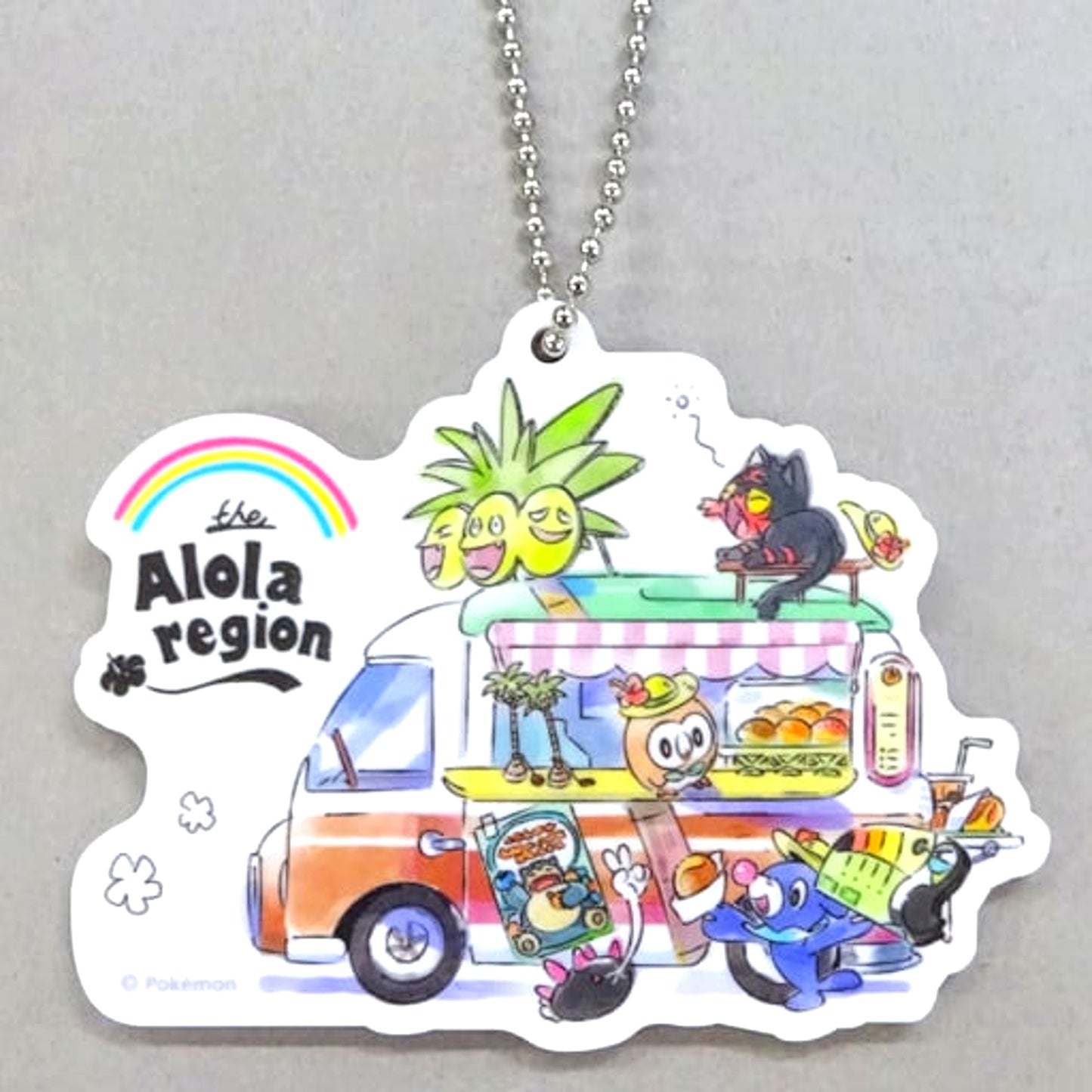 Alola Region Pokemon Acrylic Charm Collection Pokemon World Market [USED]