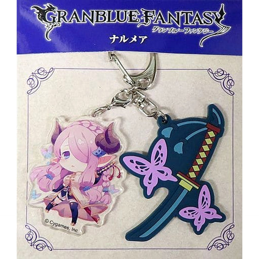 Granblue Fantasy Narumea Rubber Strap & Acrylic Keychain C92 Limited Keychains [USED]