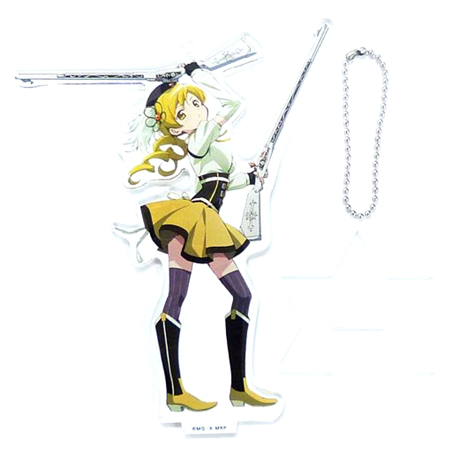 Mami Tomoe Magia Record Puella Magi Madoka Magica Side Story Acrylic Keychain with Stand Base [USED]