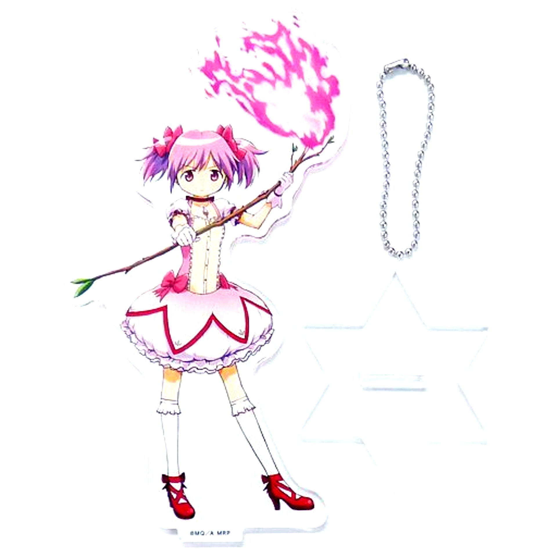 Madoka Kaname Magia Record Acrylic Keychain with Stand Base [USED]