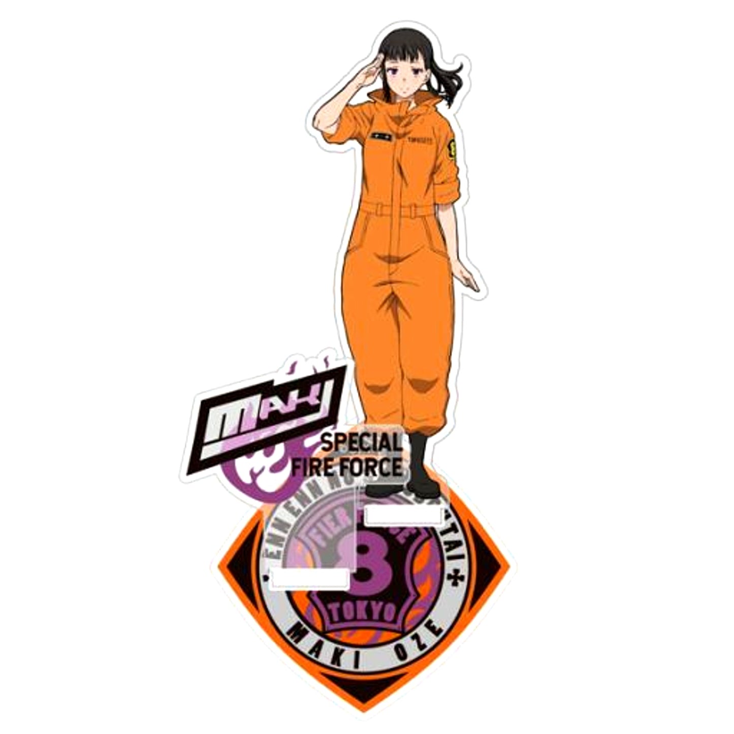 Maki Oze Acrylic Stand Fire Force [USED]