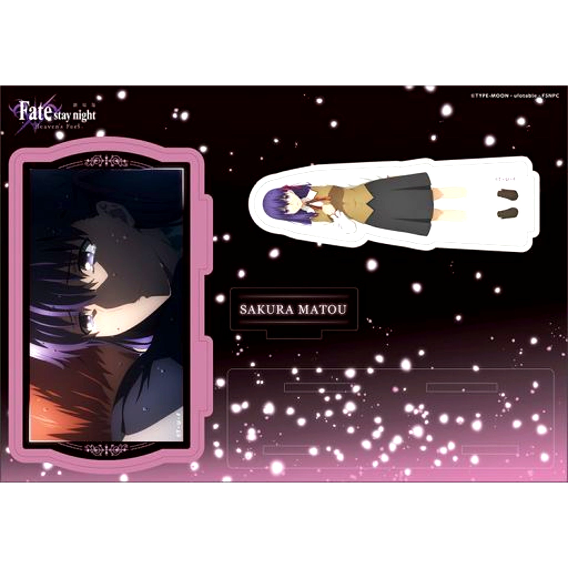 Sakura Matou Fate/stay night Heaven's Feel Movie Multi Acrylic Stand [USED]