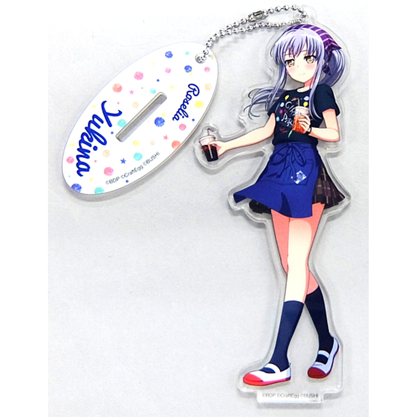 Yukina Minato BanG Dream! Girls Band Party! Garupa Party! & Starlight Relive Festival 2019 in Ikebukuro Acrylic Stand Keychain [USED]