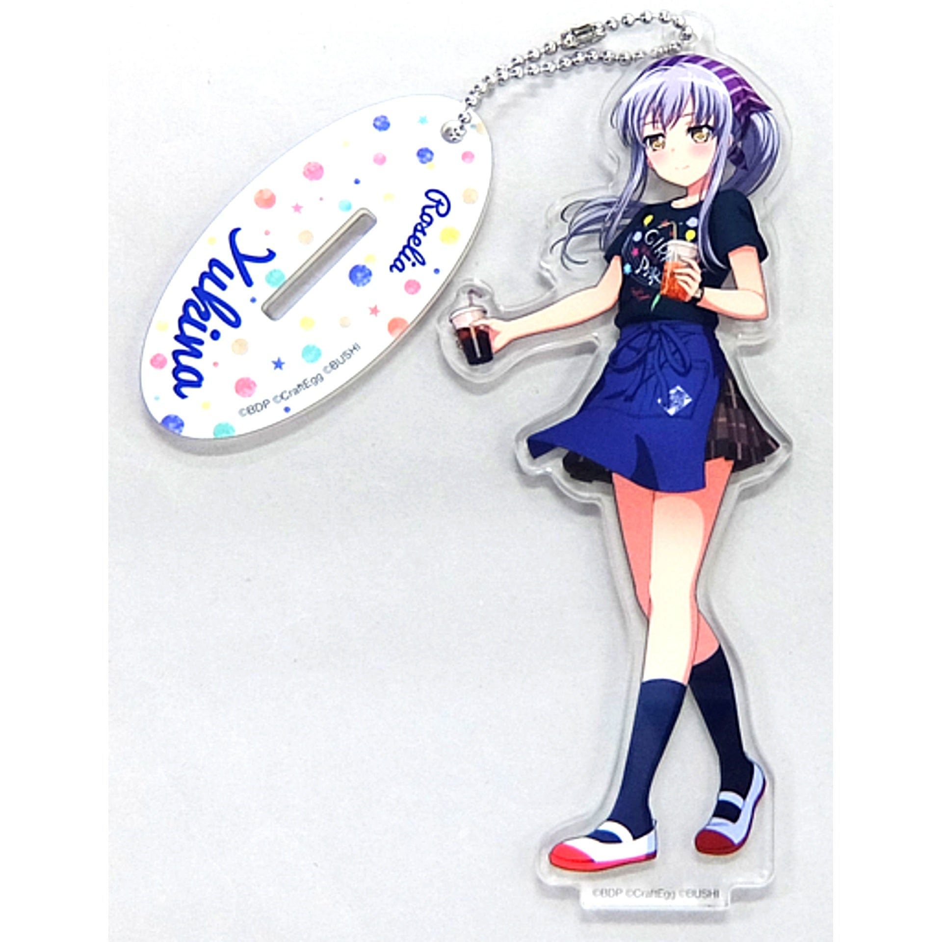 Yukina Minato BanG Dream! Girls Band Party! Garupa Party! & Starlight Relive Festival 2019 in Ikebukuro Acrylic Stand Keychain [USED]