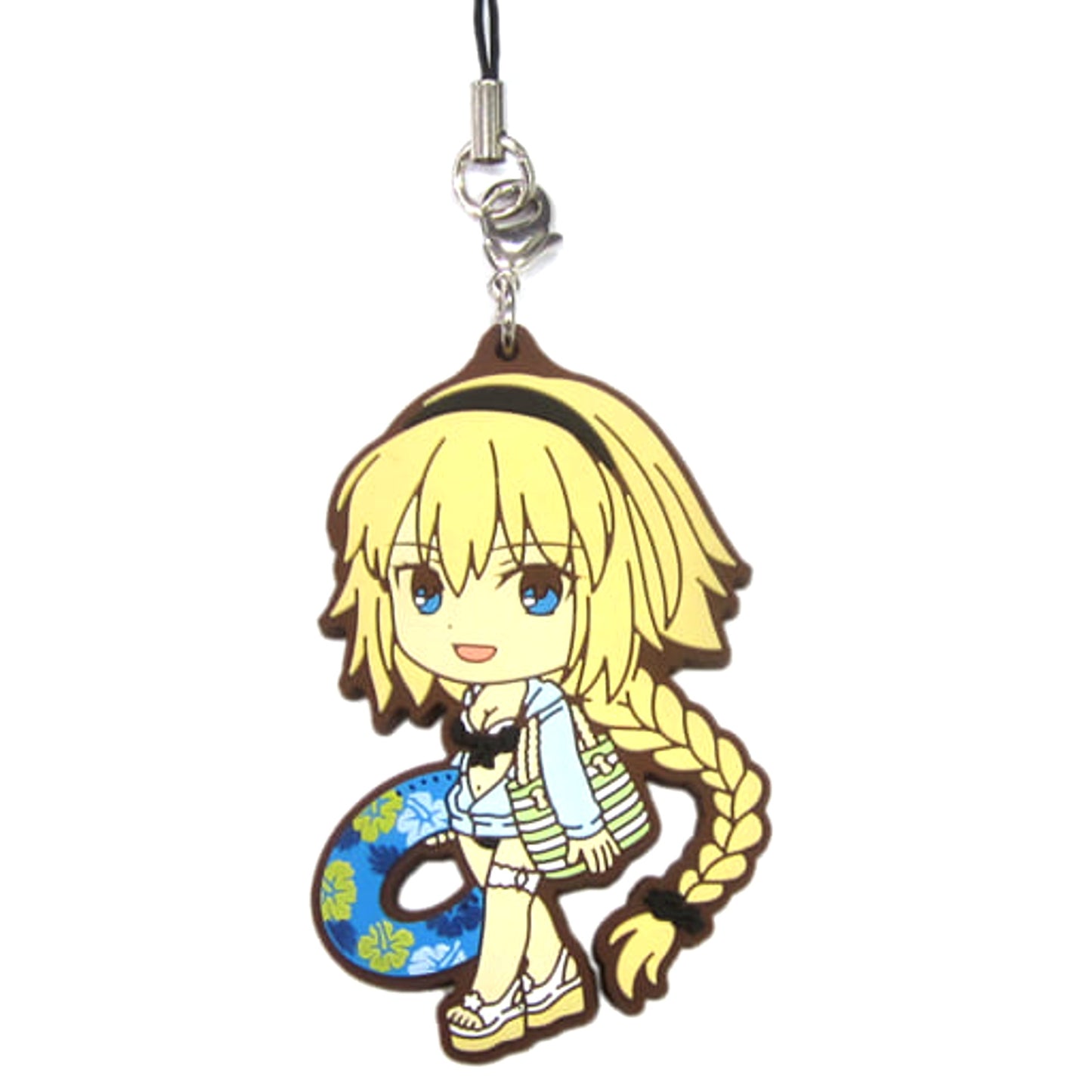 Fate/Grand Order Archer / Jeanne d'Arc Ichiban Kuji Natsuda! Resort da! Servant Summer Festival!! Rubber Charm Kyunchara Illustrations Servant Fes. Boys Ver. Prize I Keychains [USED]