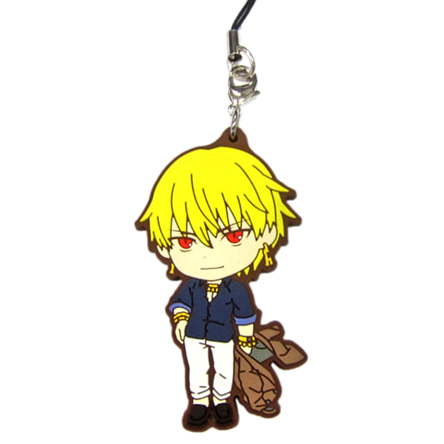 Fate/Grand Order Archer / Gilgamesh Ichiban Kuji Natsuda! Resort da! Servant Summer Festival!! Rubber Charm Kyunchara Illustrations Servant Fes. Boys Ver. Prize J Keychains [USED]