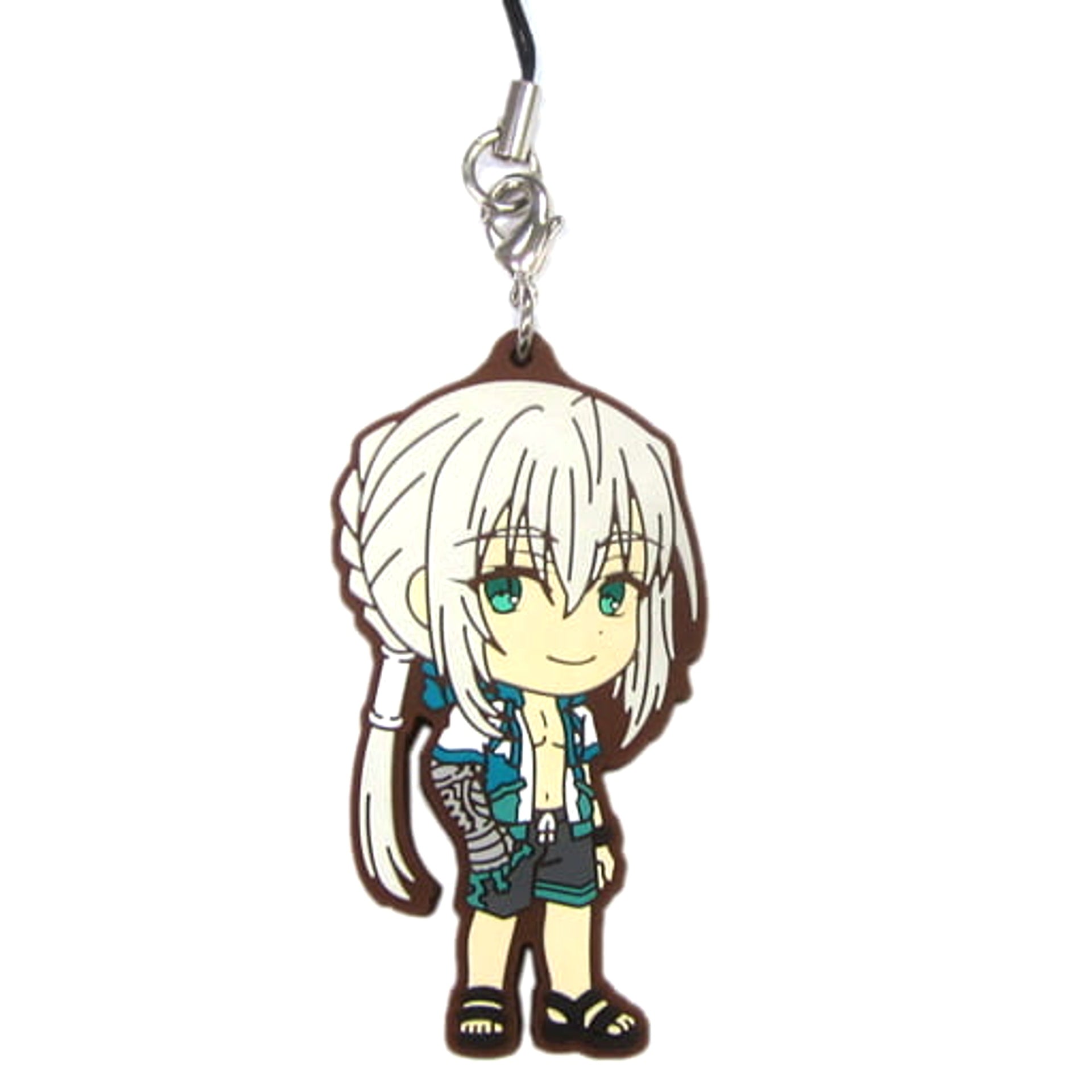 Fate/Grand Order Saber/Bedivere Ichiban Kuji Natsuda! Resort da! Servant Summer Festival!! Rubber Charm Kyunchara Illustrations Servant Fes. Boys Ver. Prize J Keychains [USED]