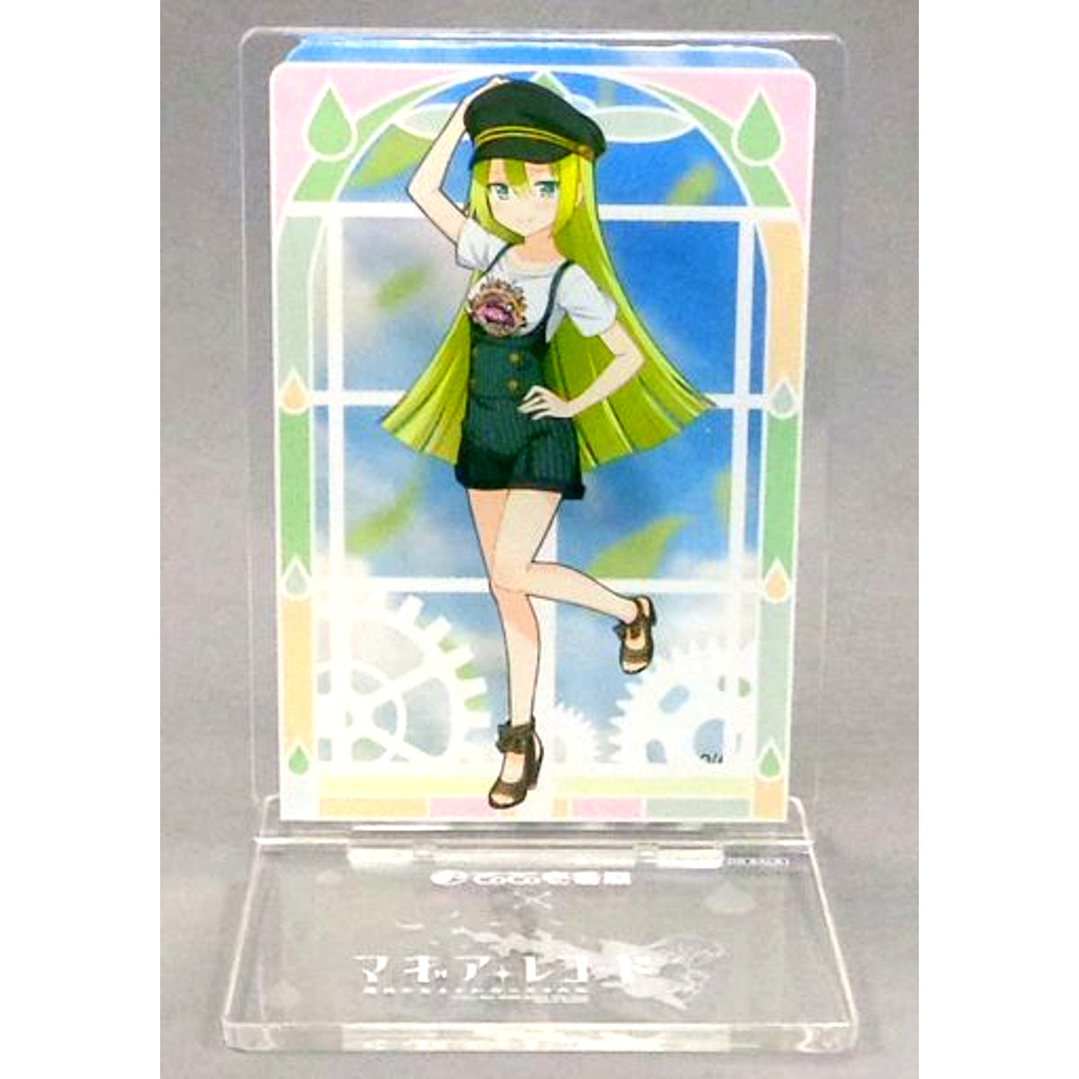Alina Gray Illustration Acrylic Stand Magia Record: Puella Magi Madoka Magica Side Story x Curry House CoCo Ichibanya Menu Order Bonus [USED]