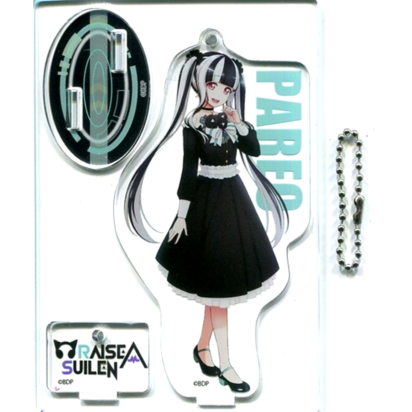 PAREO BanG Dream! RAISE A SUILEN Acrylic Stand Keychain 2019dress ver. C96 [USED]