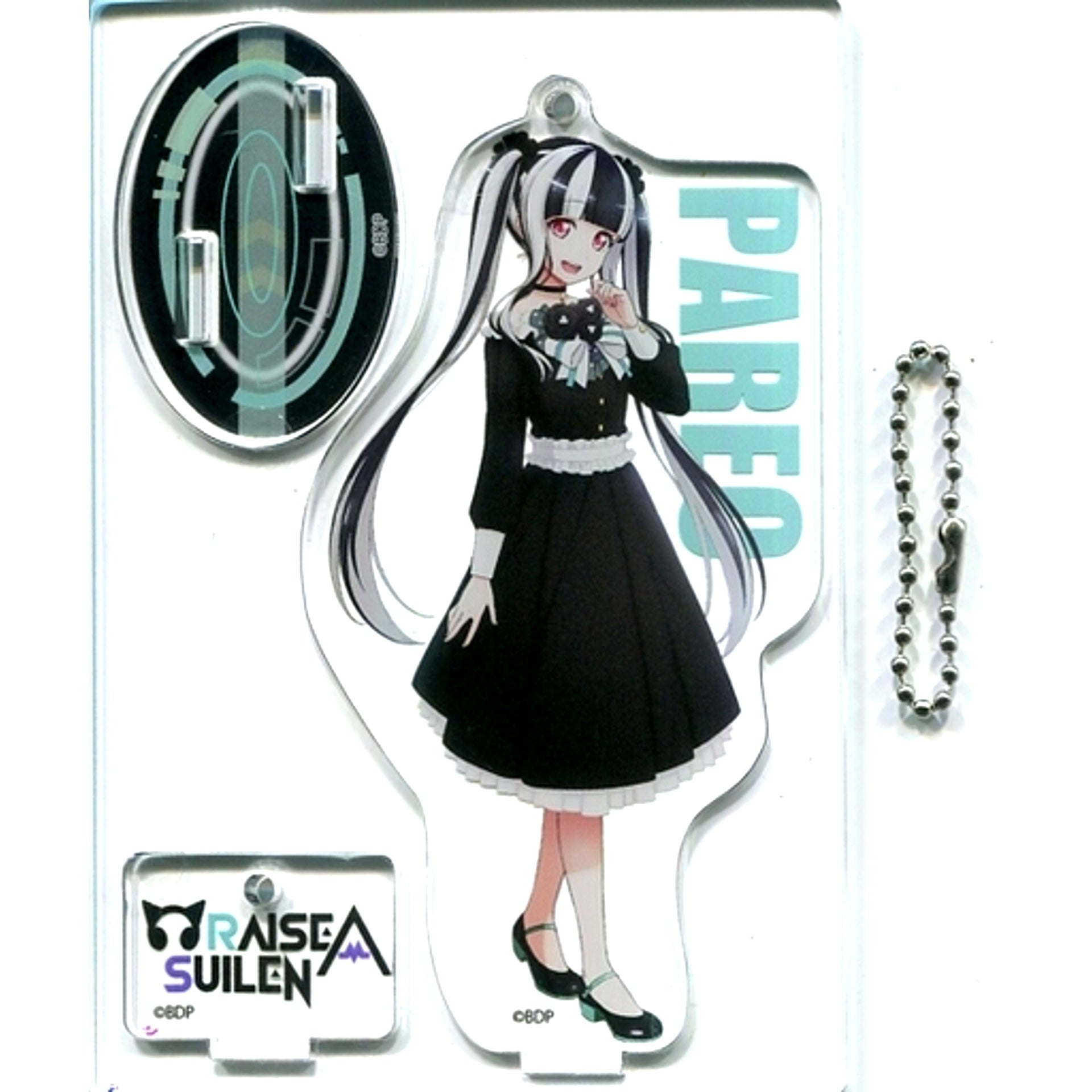 PAREO BanG Dream! RAISE A SUILEN Acrylic Stand Keychain 2019dress ver. C96 [USED]