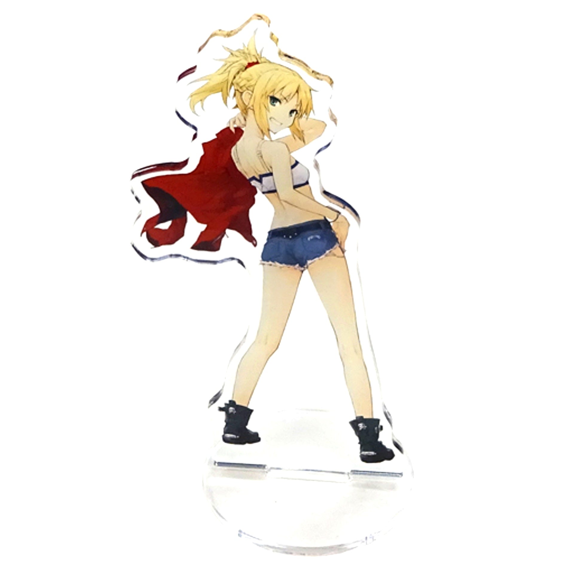 Saber of Red Casual Wear Fate/Apocrypha Acrylic Stand C93 Goods [USED]