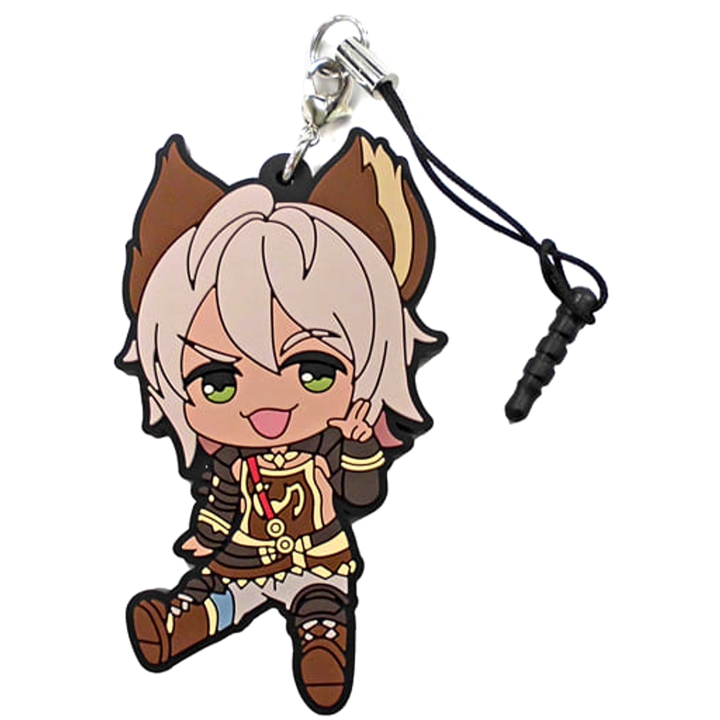Granblue Fantasy Elsam Petanko Trading Rubber Strap Keychains [USED]