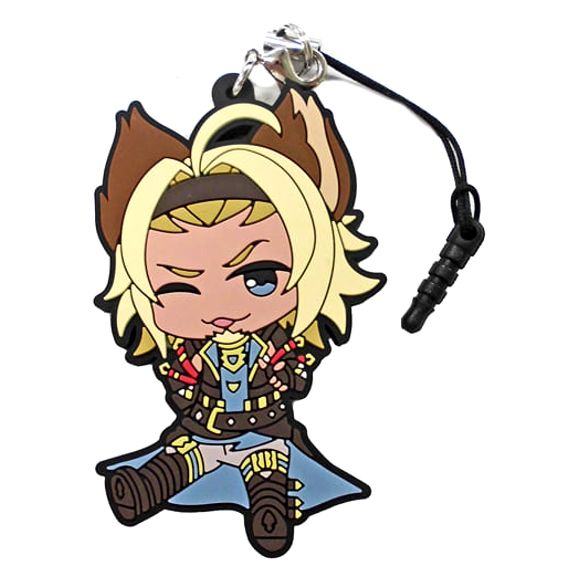 Granblue Fantasy Lowain Petanko Trading Rubber Strap Keychains [USED]
