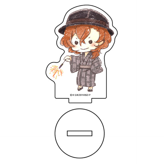 Chuya Nakahara 02. Summer Ver. Mini Bungo Stray Dogs Acrylic Petit Stand [USED]