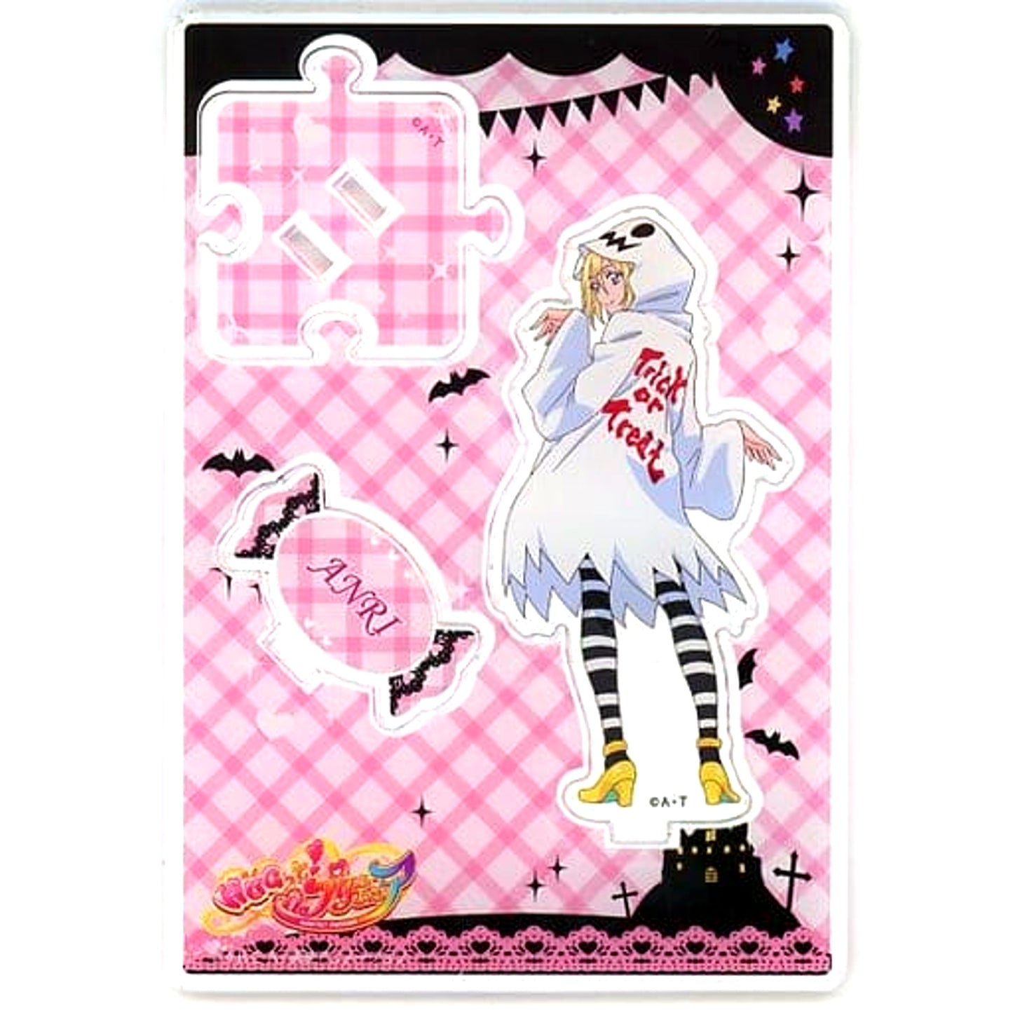Henri Wakamiya HUGtto! Precure Happy Halloween TRICK OR TREAT Acrylic Stand Pretty Store Ltd [USED]