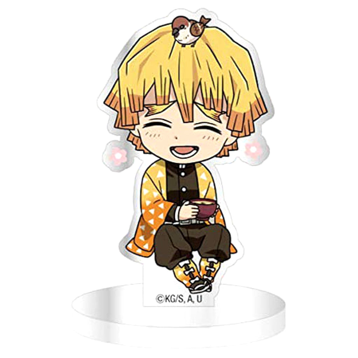 Demon Slayer: Kimetsu no Yaiba Zenitsu Agatsuma Trading Mini Acrylic Stand Acrylic Stands [USED]