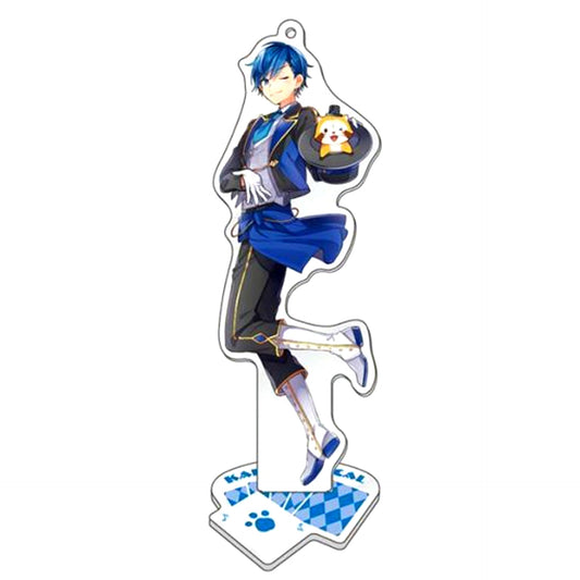 KAITO Acrylic Keychain with Stand Vocaloid Hatsune Miku x Rascal the Raccoon 2019 [USED]