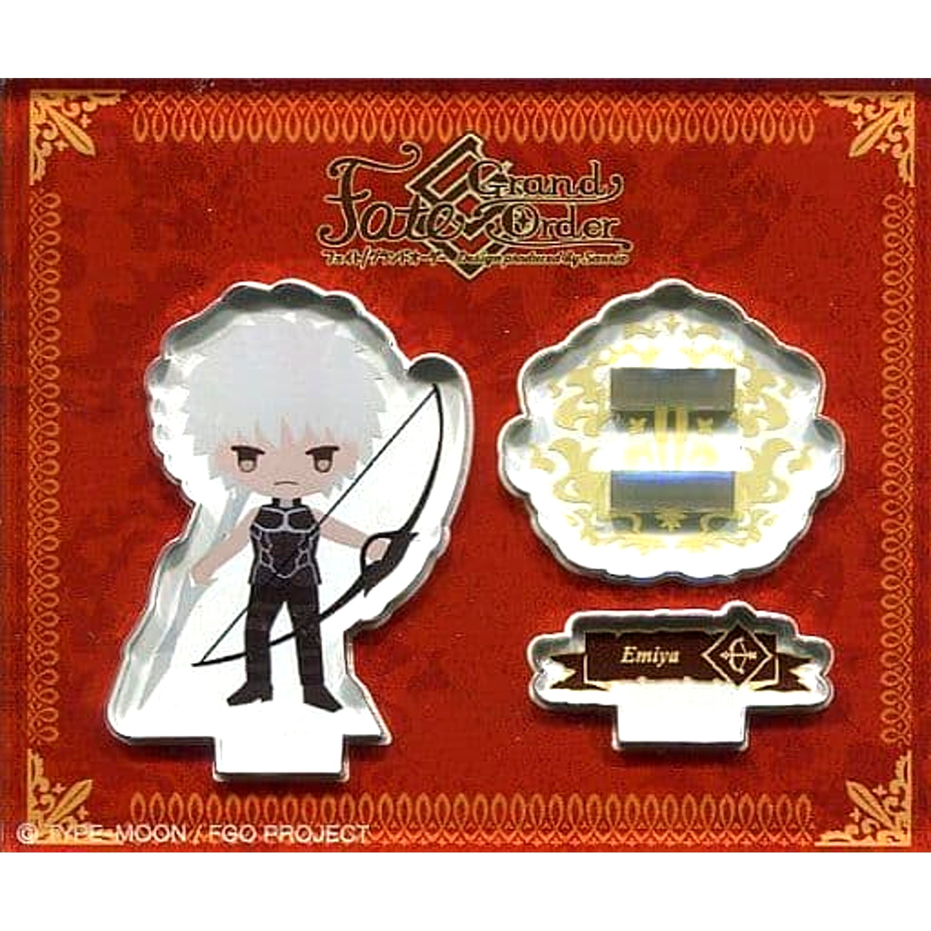 Fate/Grand Order EMIYA Trading Acrylic Stand Design Produced by Sanrio [USED]