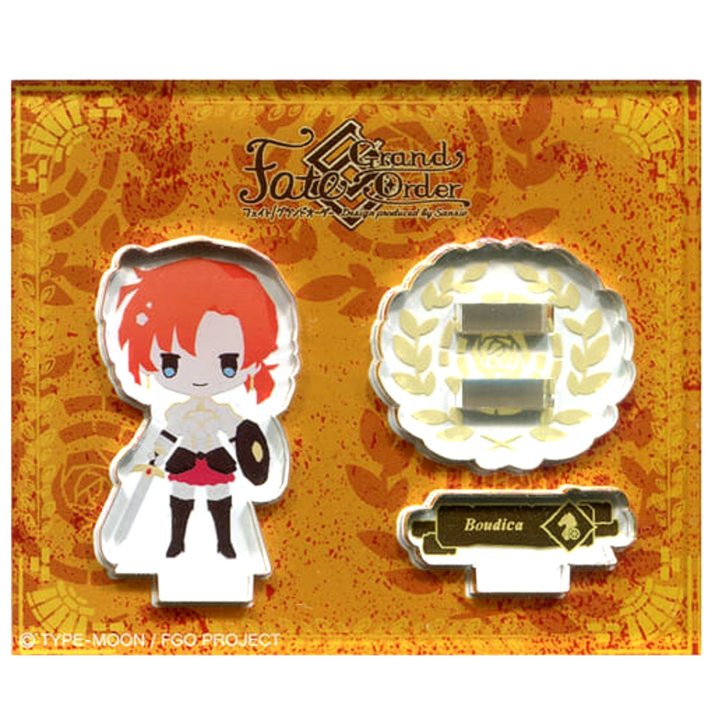 Fate/Grand Order Design produced by Sanrio Rider Boudica Trading Acrylic Stand Acrylic Stands [USED]