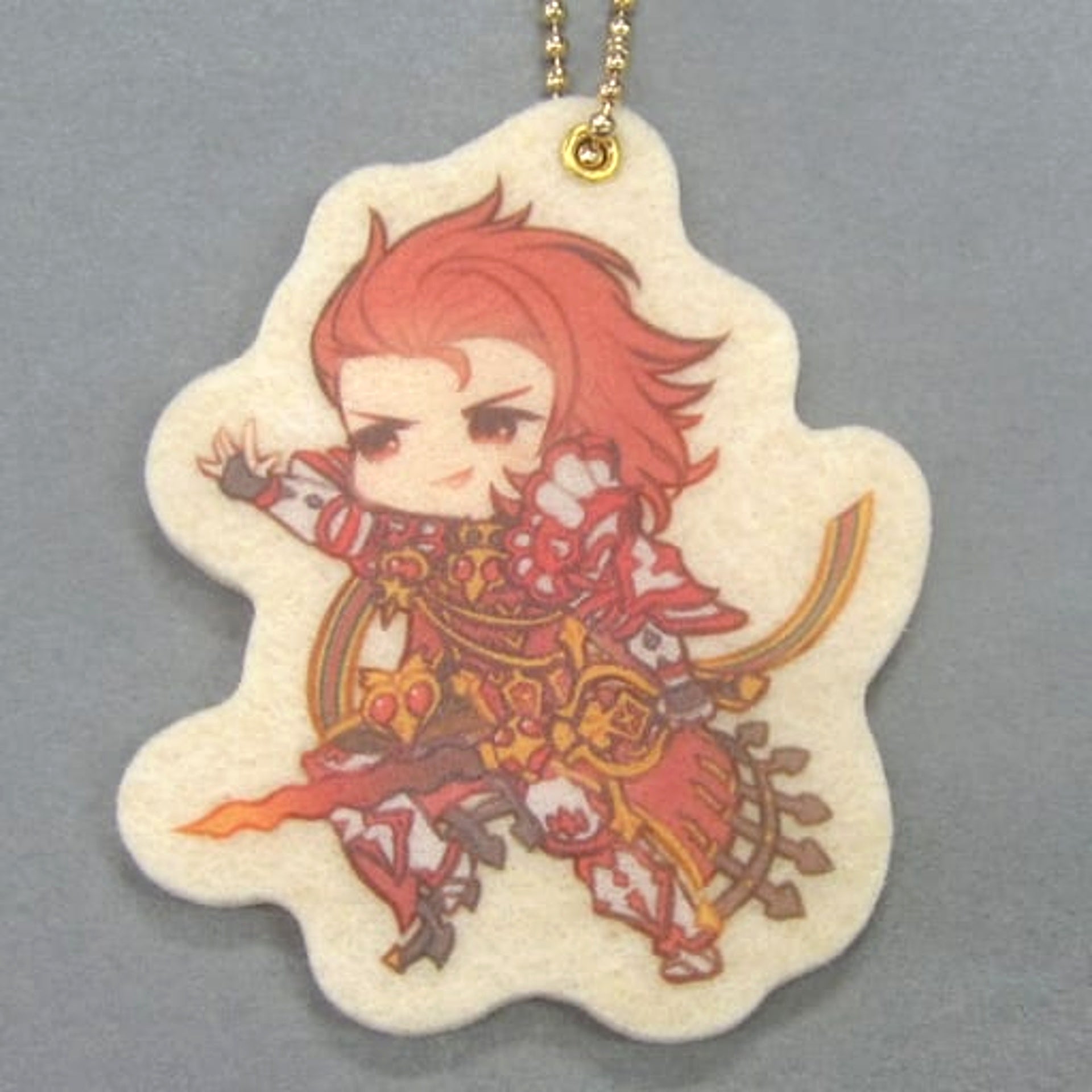 Granblue Fantasy Percival Felt Keychain Yorozuya Siero Namba Marui Pop-up Shop Exclusive Keychains [USED]