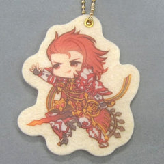 Granblue Fantasy Percival Felt Keychain Yorozuya Siero Namba Marui Pop-up Shop Exclusive Keychains [USED]