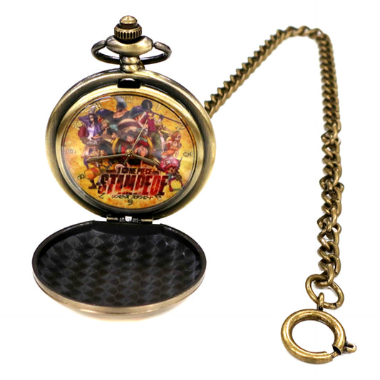 Straw Hat Pirates One Piece Stampede The Movie Pocket Watch [USED]