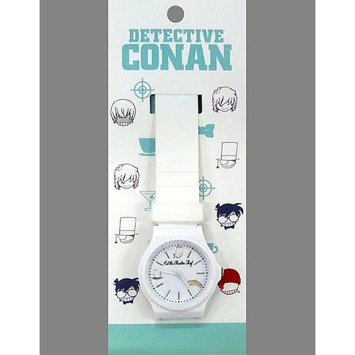 Detective Conan Kaito Kid Band Watch Meitantei Conan Plaza [USED]