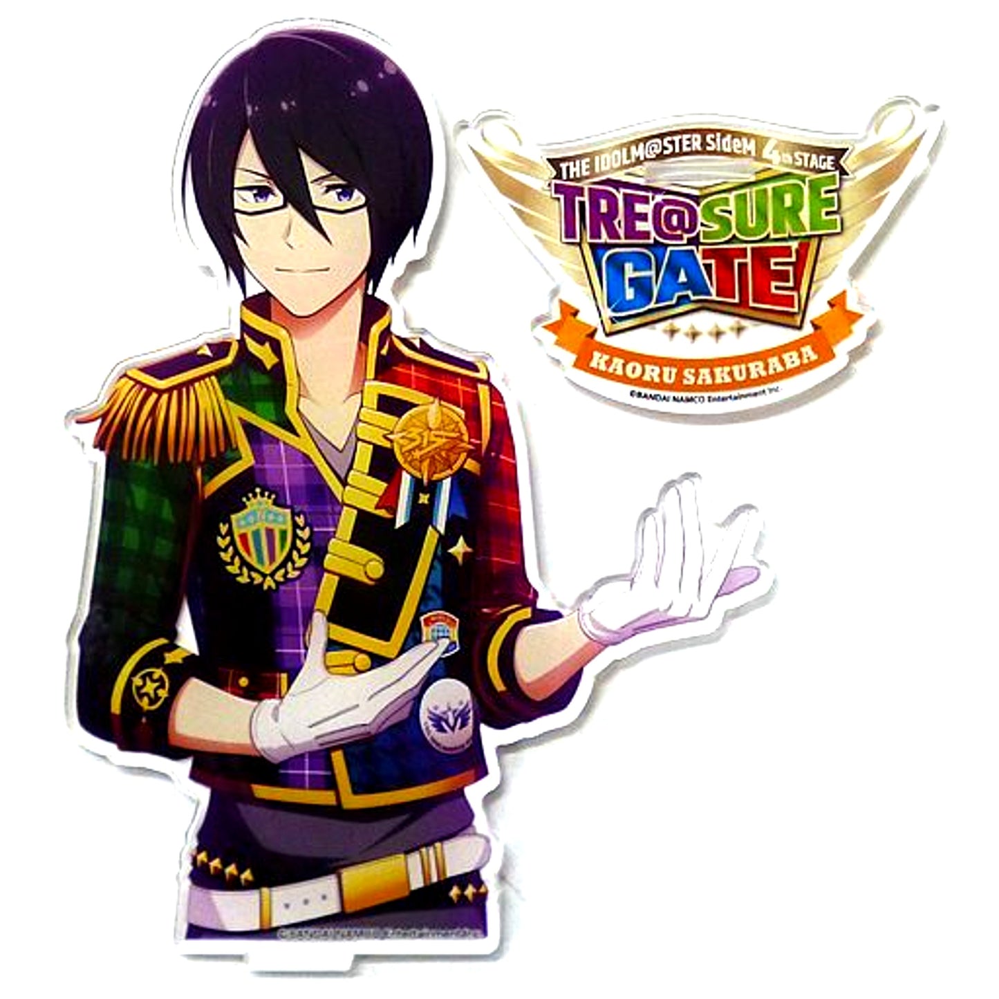 Kaoru Sakuraba THE IDOLM@STER SideM Official Acrylic Stand 4th STAGE TRE@SURE GATE [USED]