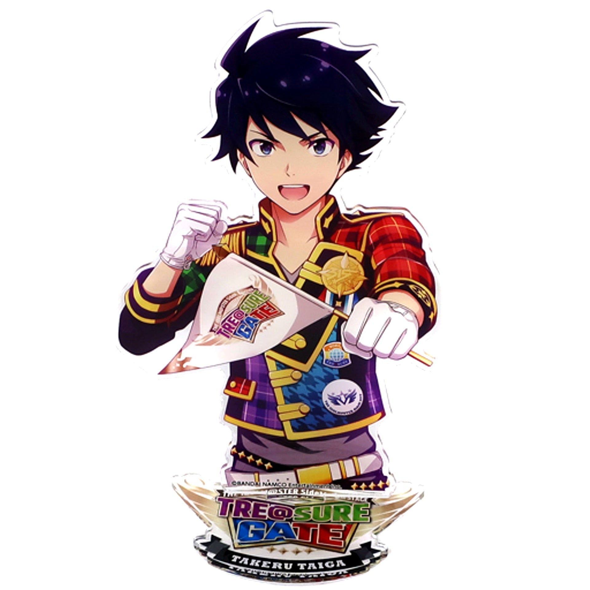 Takeru Taiga THE IDOLM@STER SideM Official Acrylic Stand 4th STAGE TRE@SURE GATE [USED]