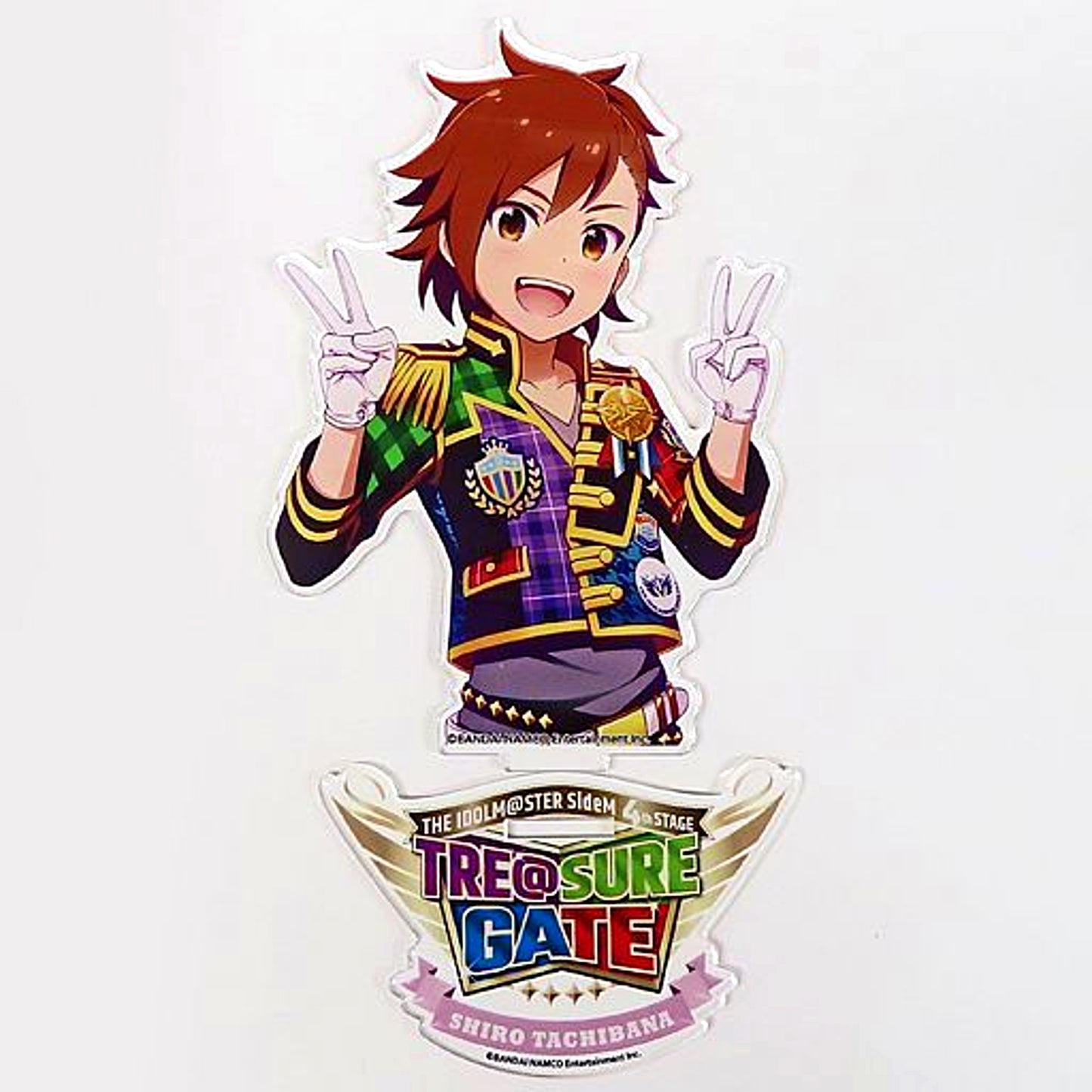 Shiro Tachibana THE IDOLM@STER SideM Official Acrylic Stand 4th STAGE TRE@SURE GATE [USED]