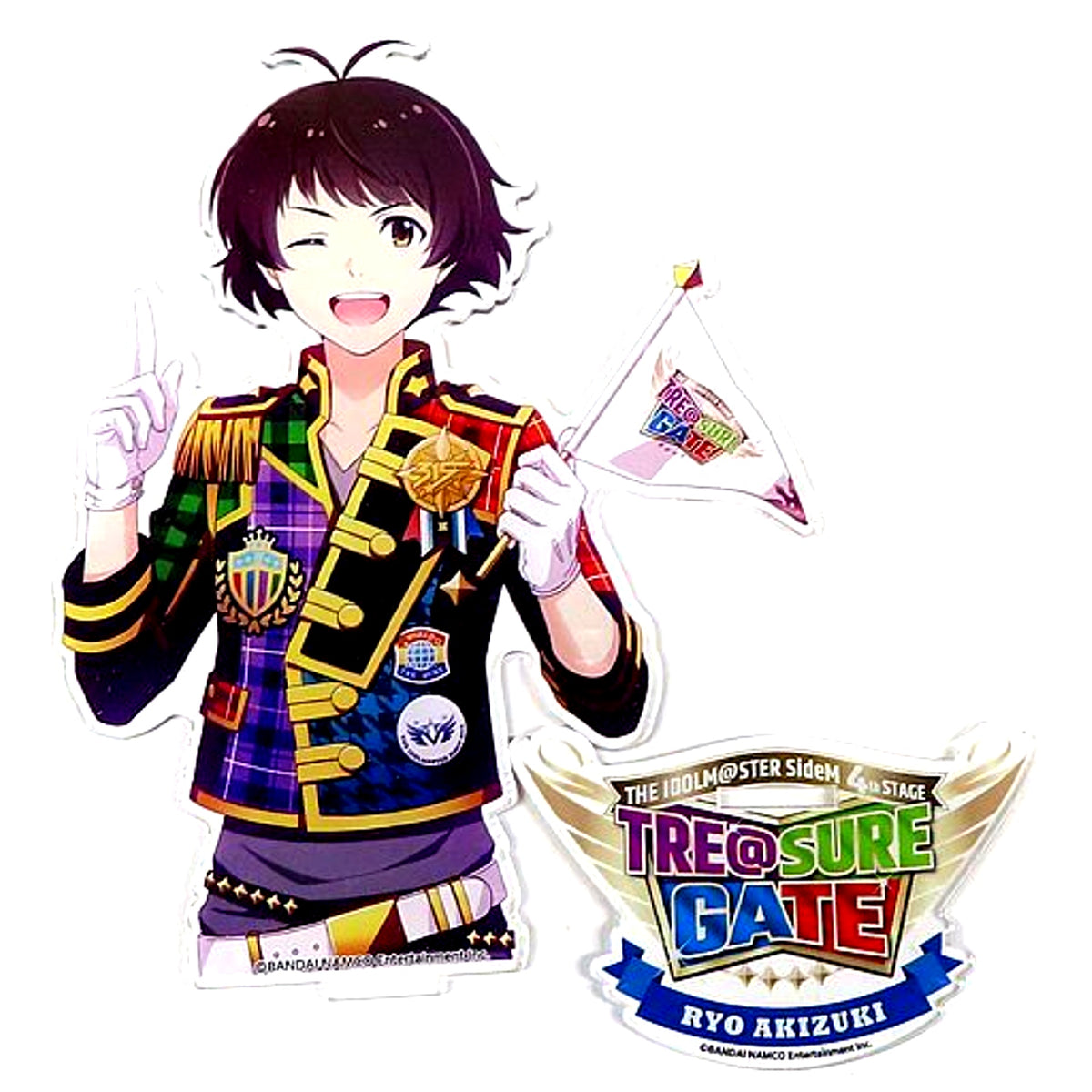 Ryo Akizuki THE IDOLM @ STER SideM 4th STAGE TRE@SURE GATE Acrylic Stand [USED]