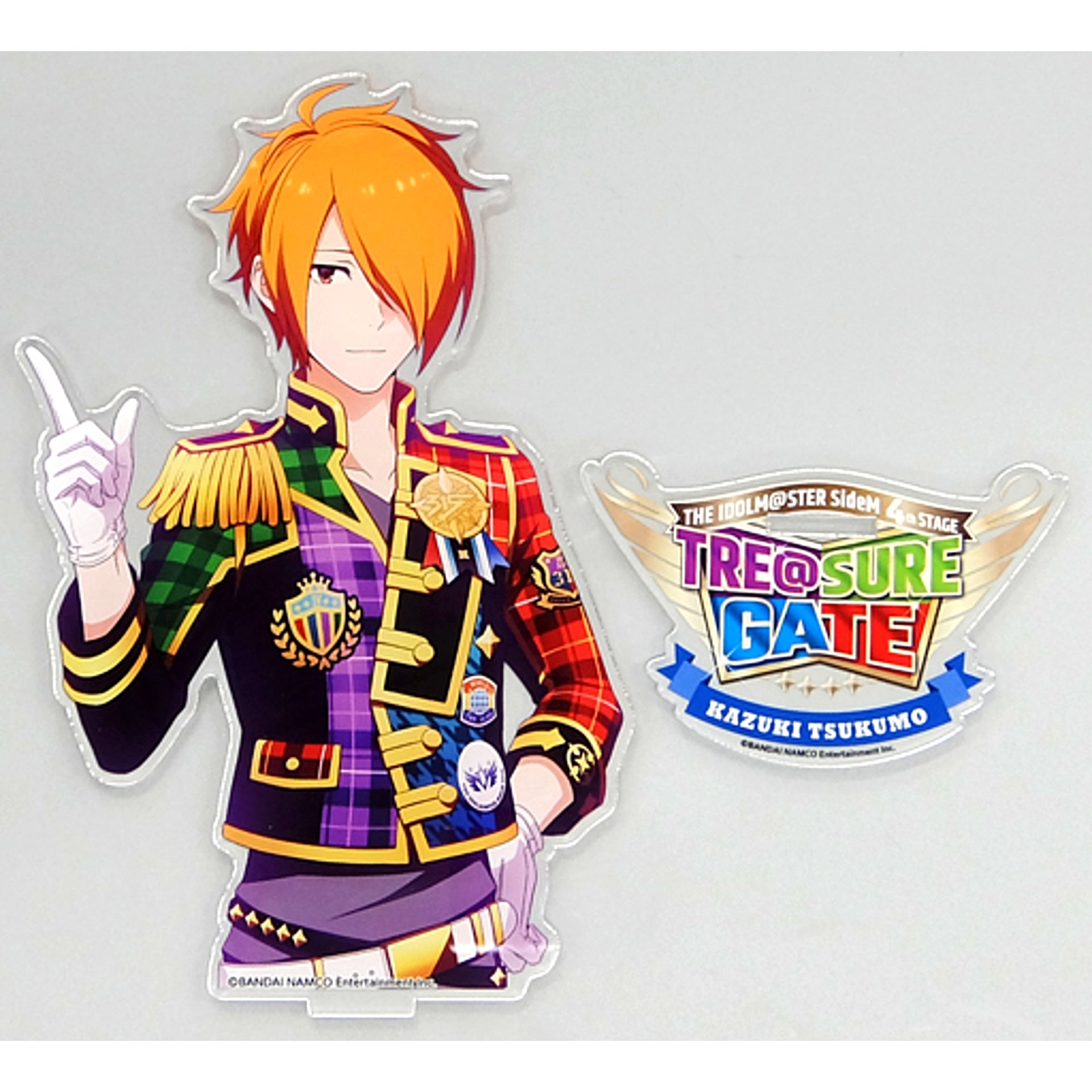 Kazuki Tsukumo Official Acrylic Stand THE IDOLM@STER SideM 4th STAGE TRE@SURE GATE [USED]
