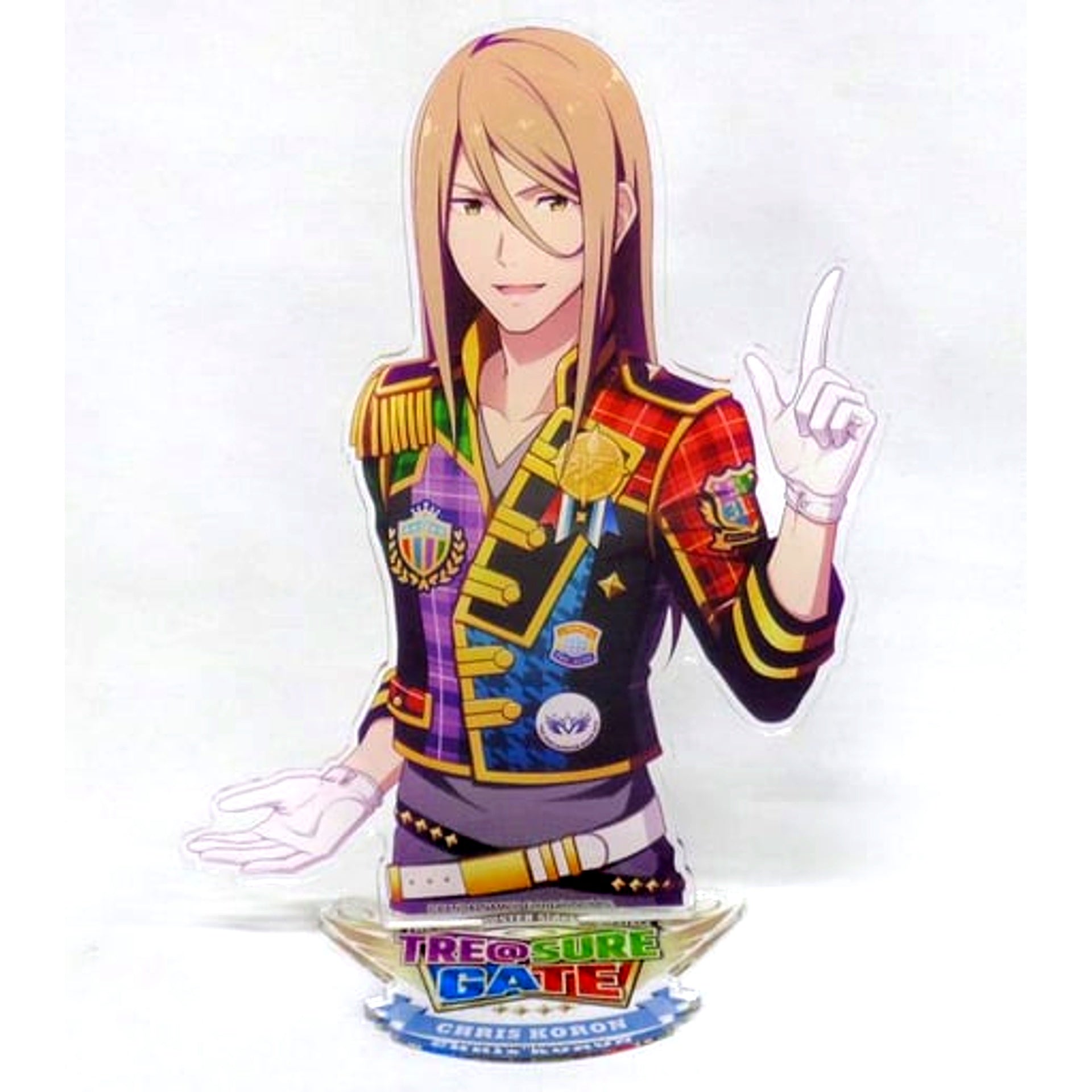 Chris Koron THE IDOLM@STER SideM Official Acrylic Stand 4th STAGE TRE@SURE GATE [USED]