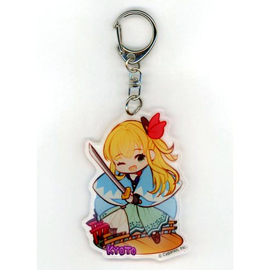 Mirin Local Acrylic Keychain AF Kyoto Granblue Fantasy [USED]