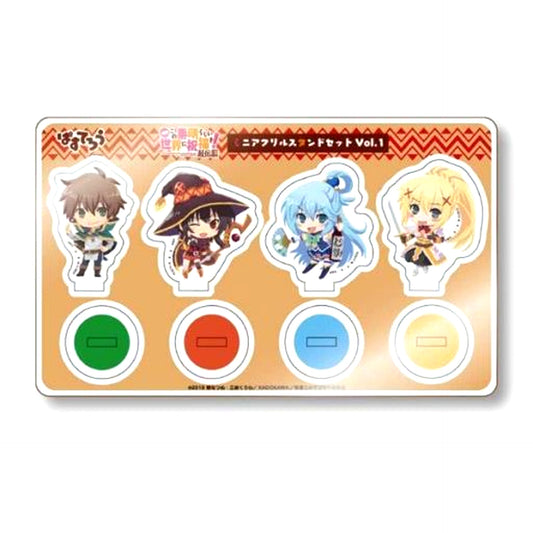 Group Mini Acrylic Stand Set Vol.1 KonoSuba: God's Blessing on this Wonderful World! Legend of Crimson [USED]