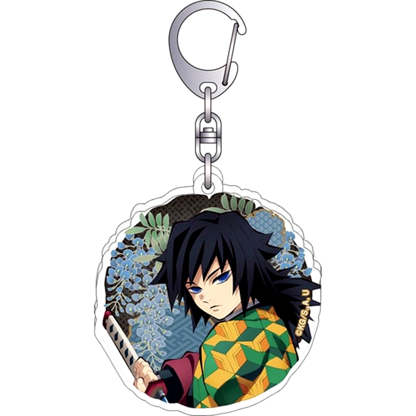 Giyu Tomioka Demon Slayer Kimetsu no Yaiba Acrylic Keychain [USED]