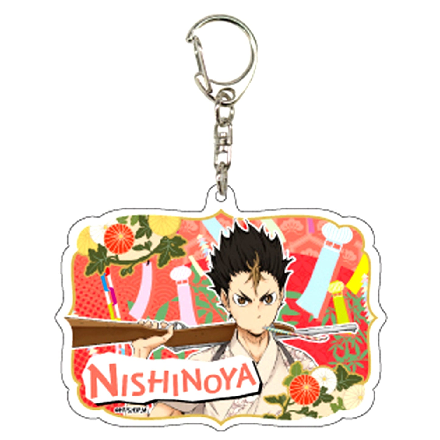 Yu Nishinoya Haikyu!! Acrylic Keychain 01 Yukata ver. [USED]