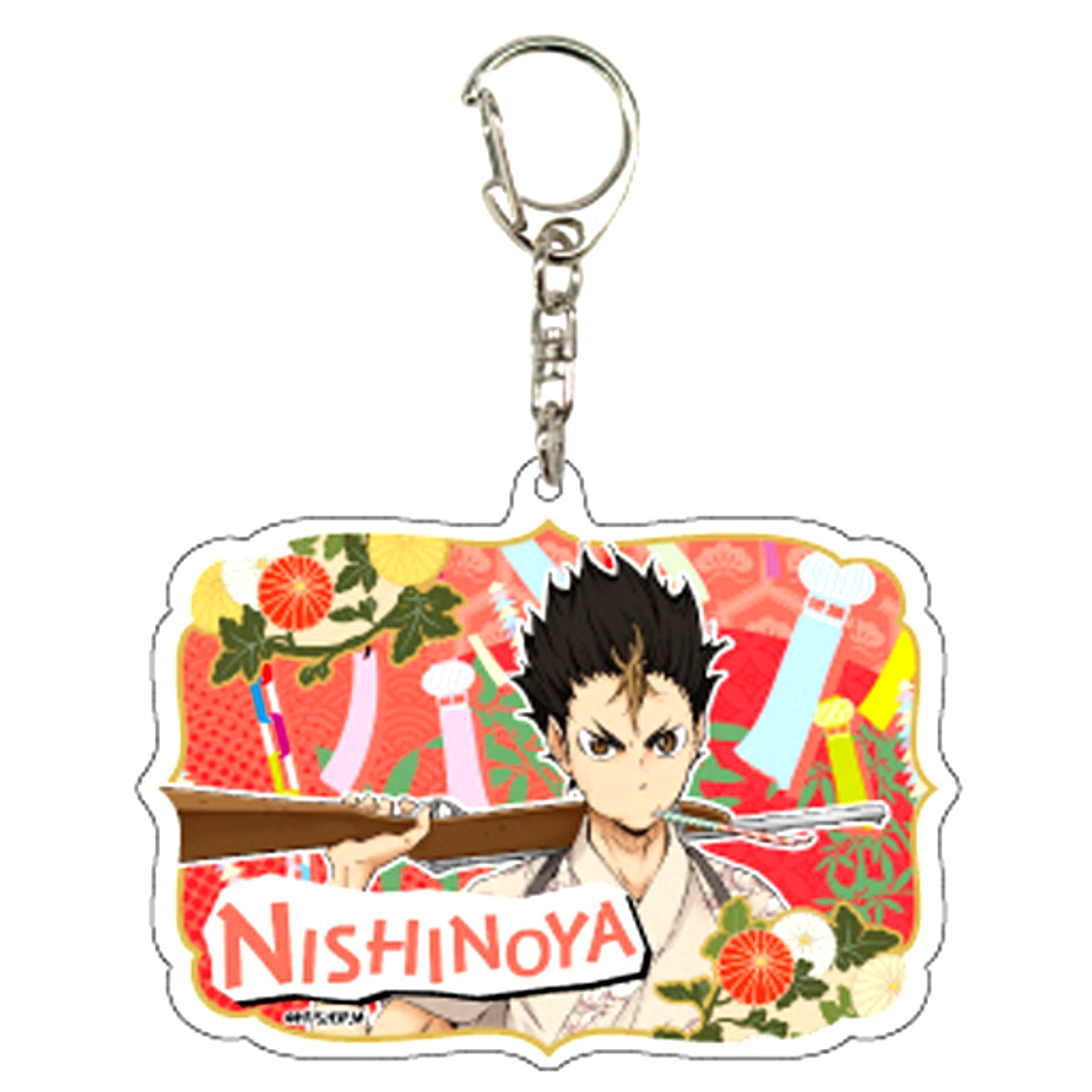 Yu Nishinoya Haikyu!! Acrylic Keychain 01 Yukata ver. [USED]