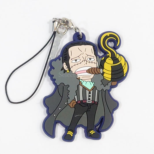 Crocodile One Piece Movie: Stampede Stampede Rubber Mascot Collection Theater Limited Key Ring [USED]