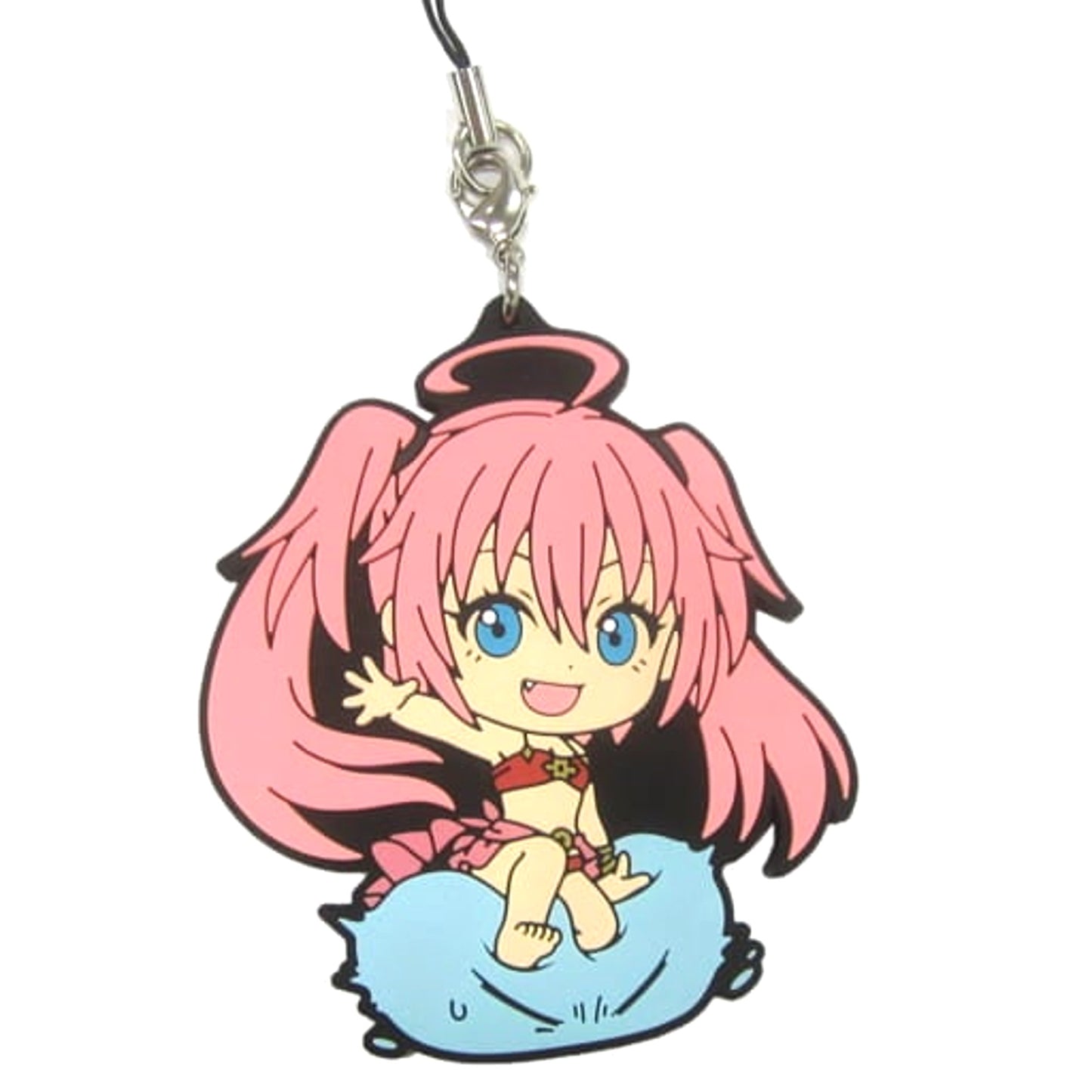 That Time I Got Reincarnated as a Slime Millim Swimsuit Ichiban Kuji Rimuru's Summer Vacation Rubber Charm Kyunchara Illustrations Prize F [USED]