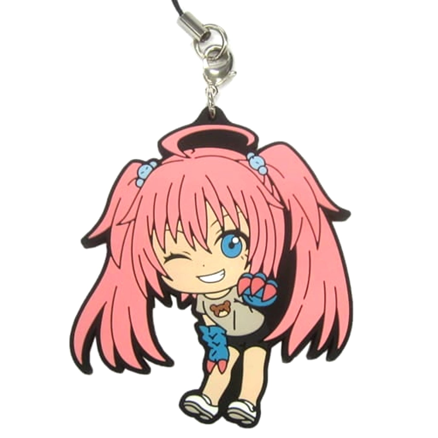 That Time I Got Reincarnated as a Slime Millim T-shirt Ichiban Kuji Rimuru's Summer Vacation Rubber Charm Kyunchara Illustrations Prize F [USED]