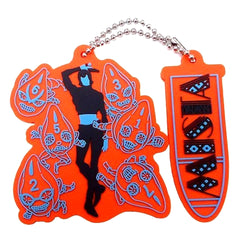 JoJo's Bizarre Adventure Golden Wind Guido Mista Ichiban Kuji Part 2 Rubber Charm Prize F [USED]