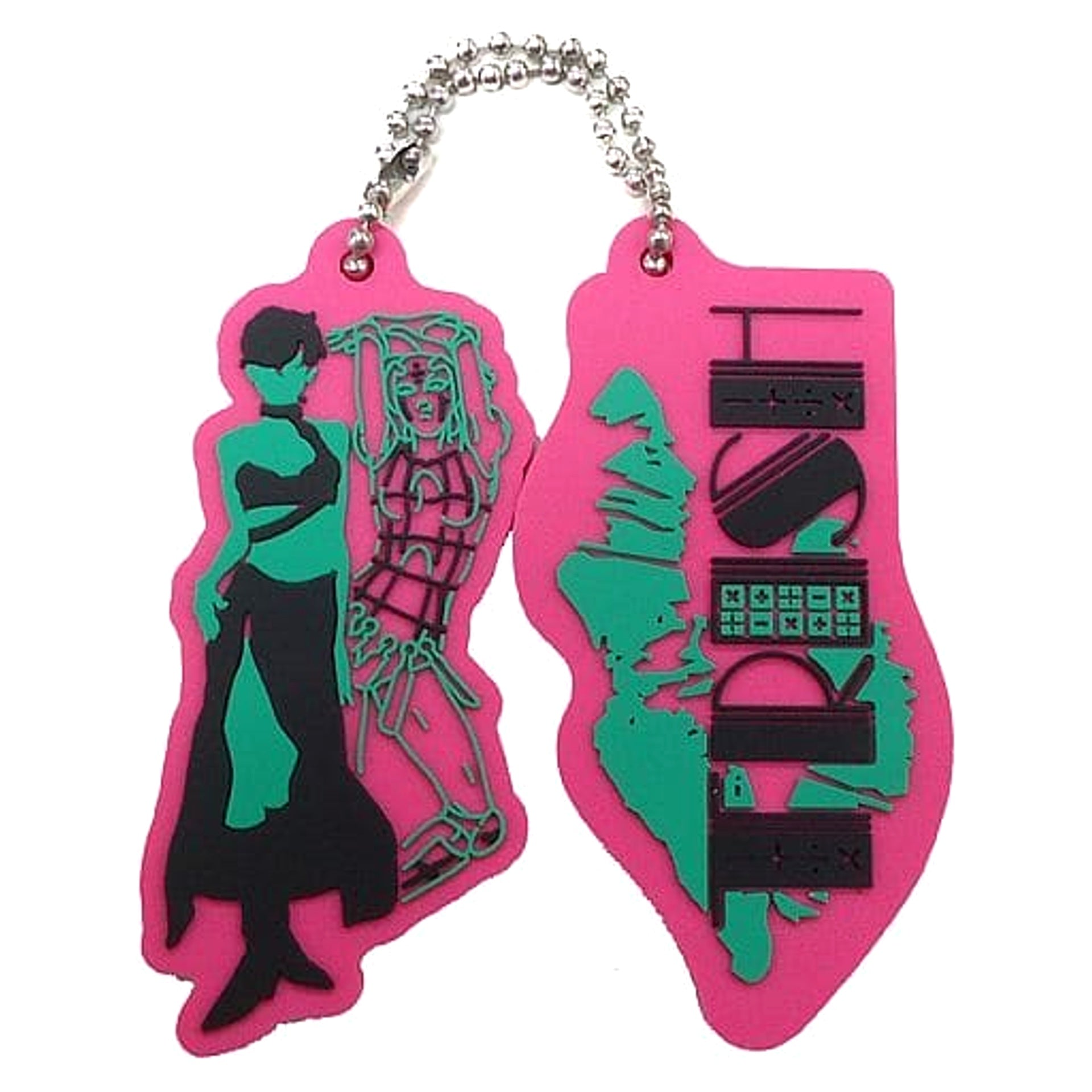 JoJo's Bizarre Adventure Golden Wind Trish Una Ichiban Kuji Part 2 Rubber Charm Prize F [USED]