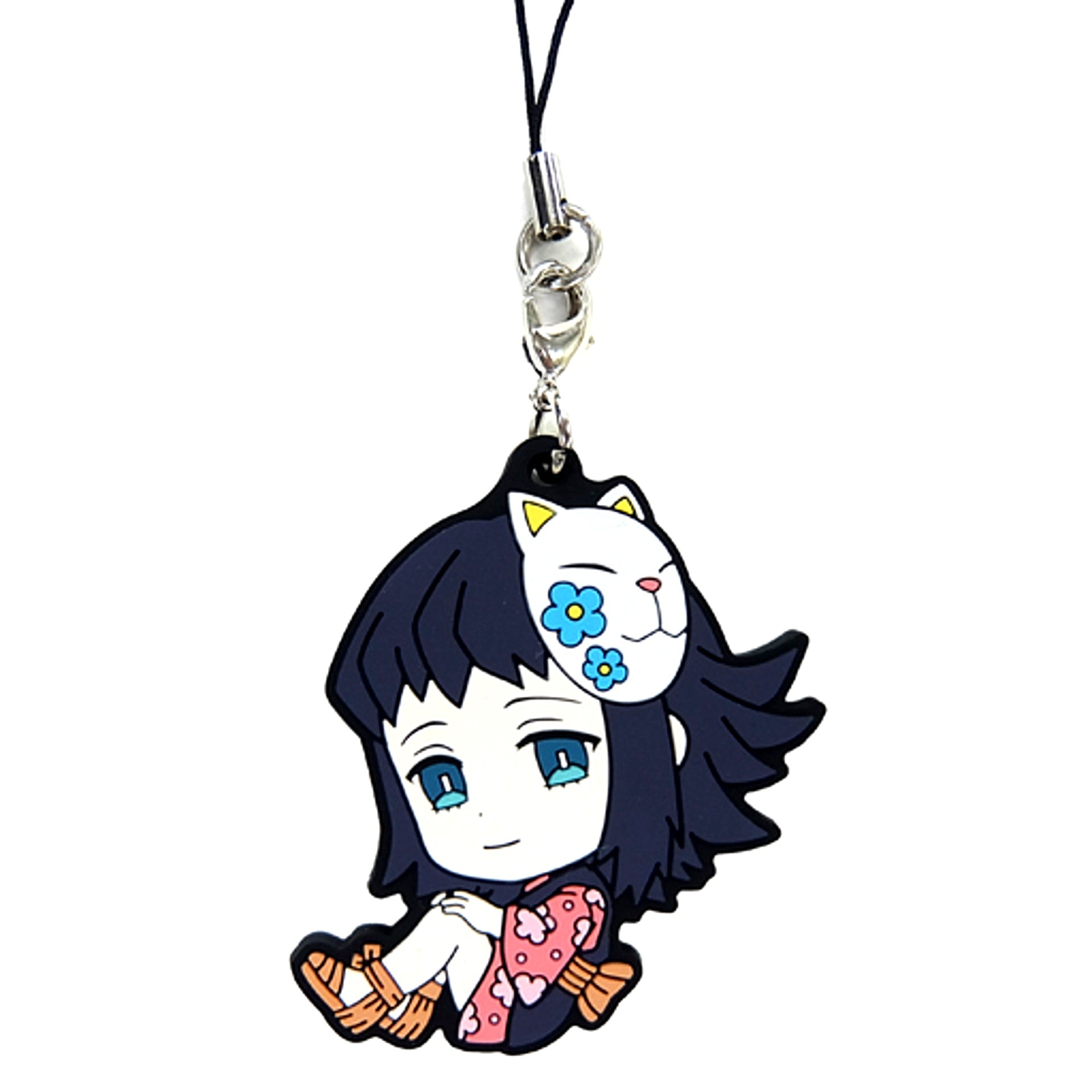Makomo F Prize Rubber Strap Kyun Chara Illustrations Ichiban Kuji Demon Slayer [USED]
