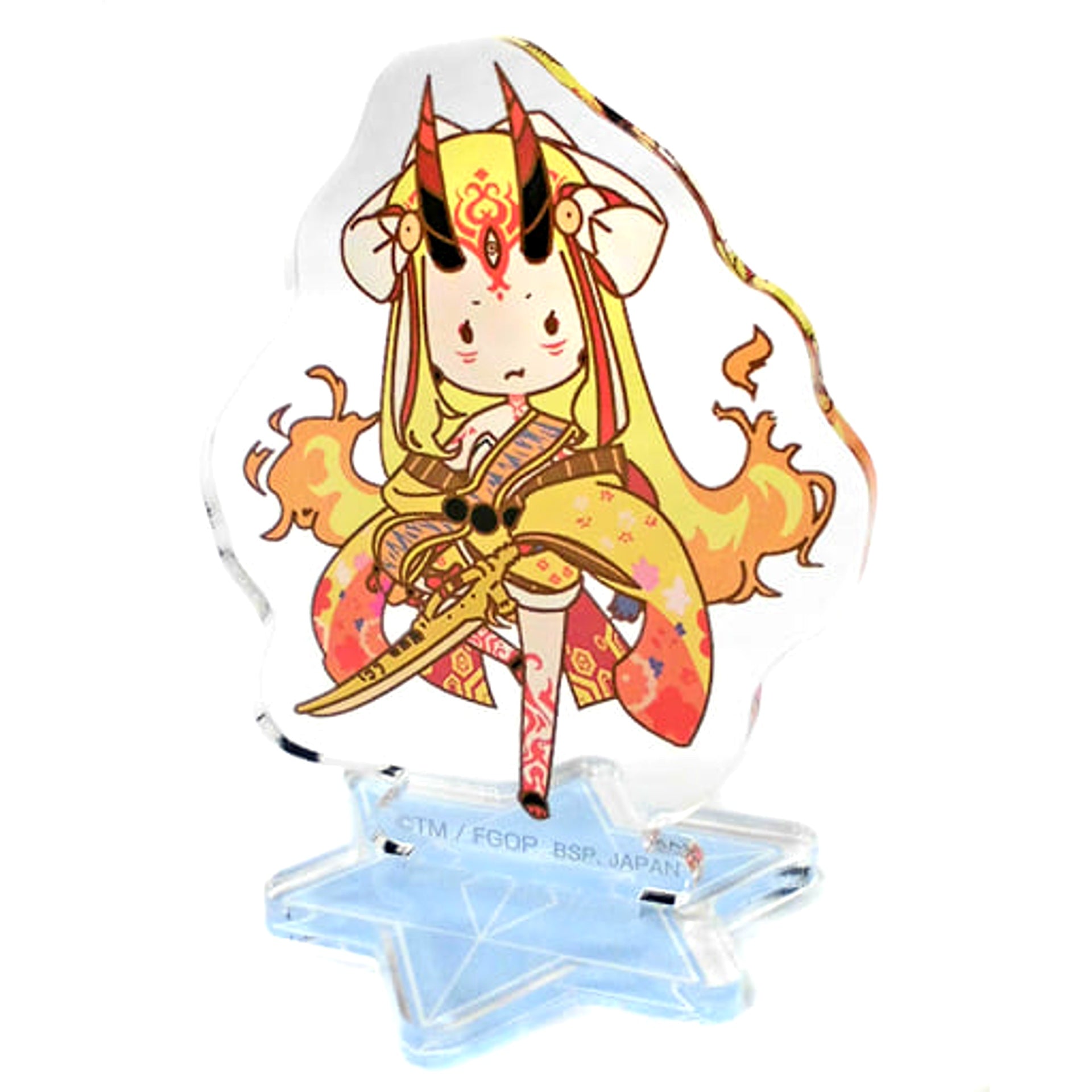 Fate/Grand Order Berserker Ibaraki-Douji Acrylic Stand Ichiban Kuji ONLINE sugar pochette 6 Prize C Acrylic Stands [USED]