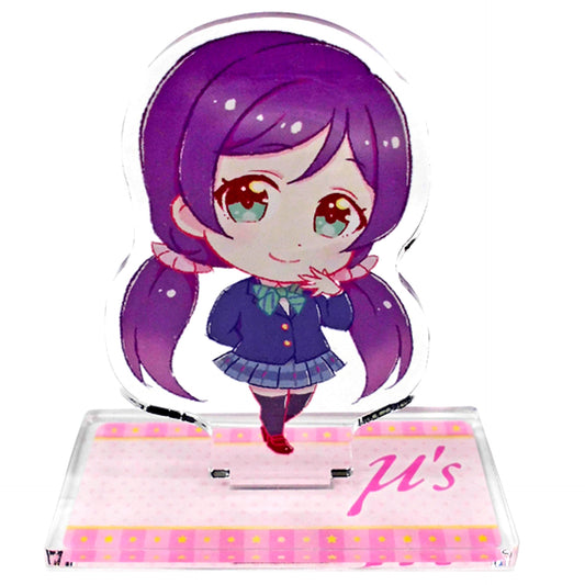 Nozomi Tojo Winter Uniform Chibi Ver. Acrylic Mini Stand Love Live! Love Live! Sunshine!! x Sega Summer Campaign [USED]