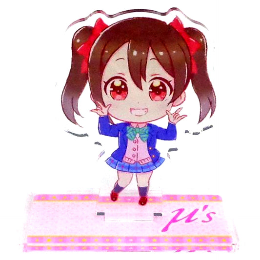 Nico Yazawa Winter Uniform Chibi Ver. Acrylic Mini Stand Love Live! Love Live! Sunshine!! x Sega Summer Campaign [USED]