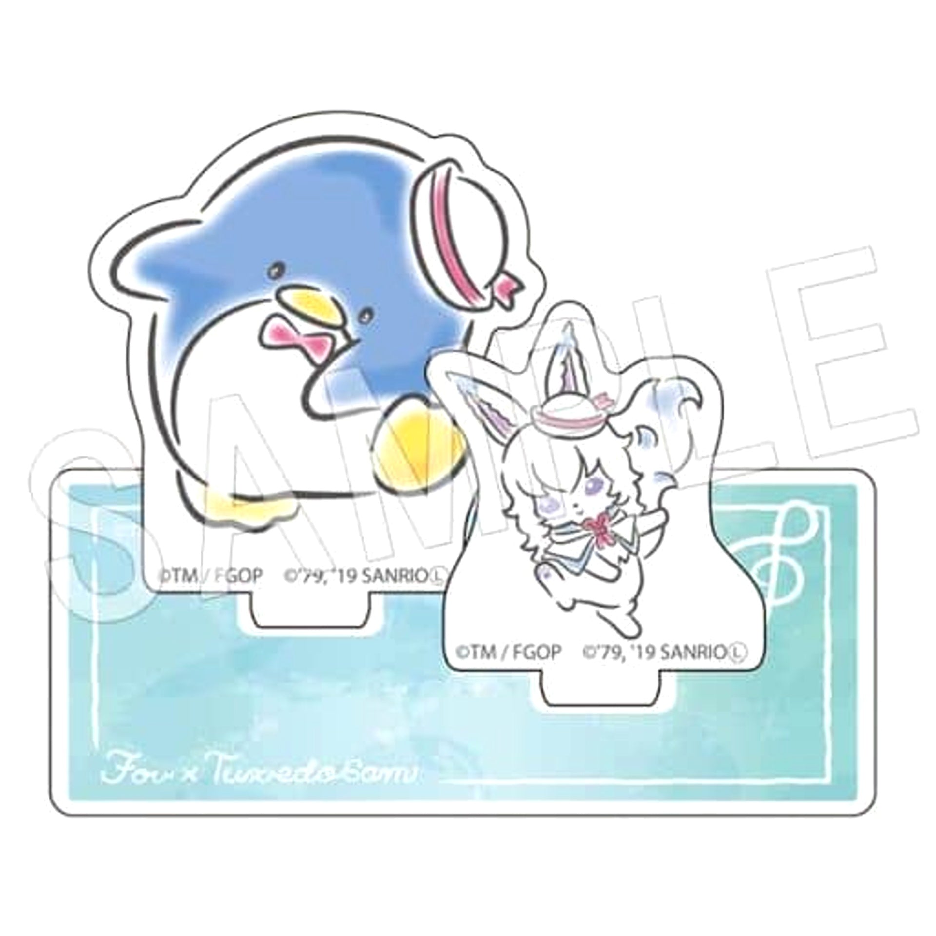 Fate/Grand Order x Sanrio Characters Fou-kun x Tuxedosam B Trading Acrylic Stand Acrylic Stands [USED]