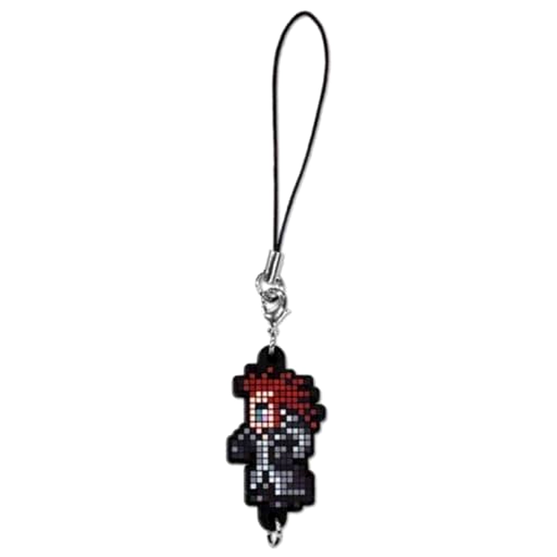Kingdom Hearts Axel Dot Rubber Strap Keychains [USED]